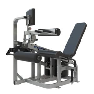 Leg extension and leg curl machines