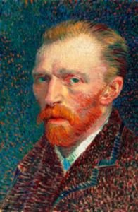 Vincent van Gogh famous artists in the world