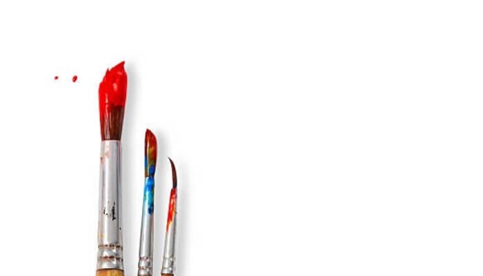 How to Clean Brushes with Acrylic Paint