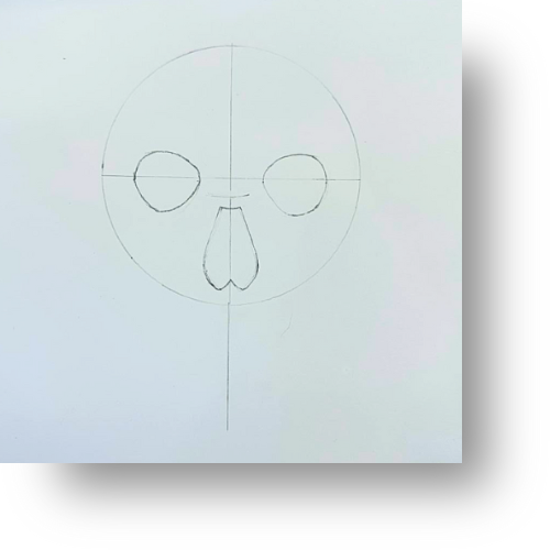 Easy Skull Drawing for Advanced