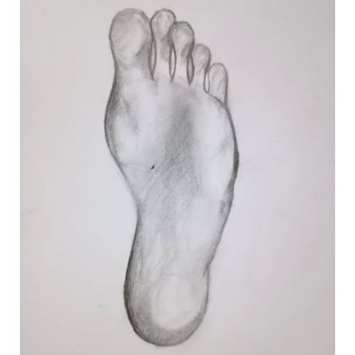 How to draw a feet