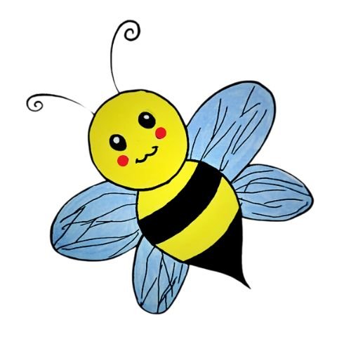 Drawing of a Bee