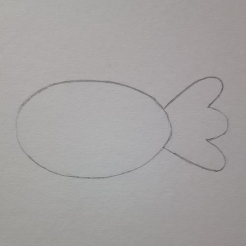 Drawing of a fish