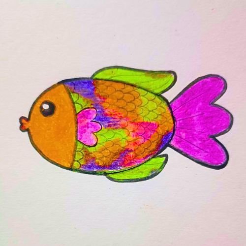 How to draw a Fish
