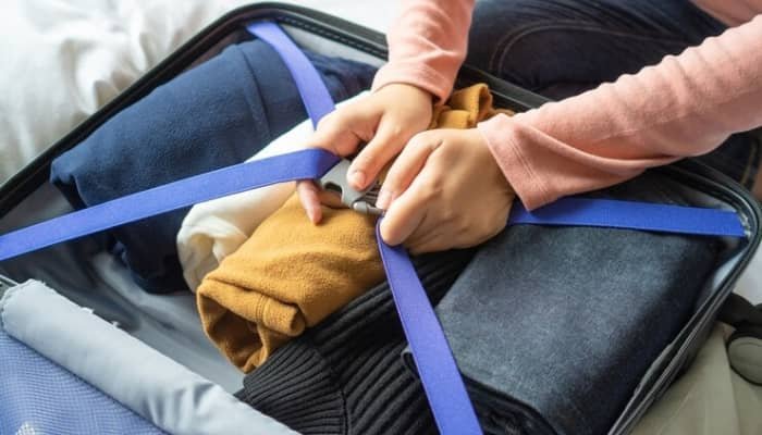 Roll your clothes is also a travel packing tips
